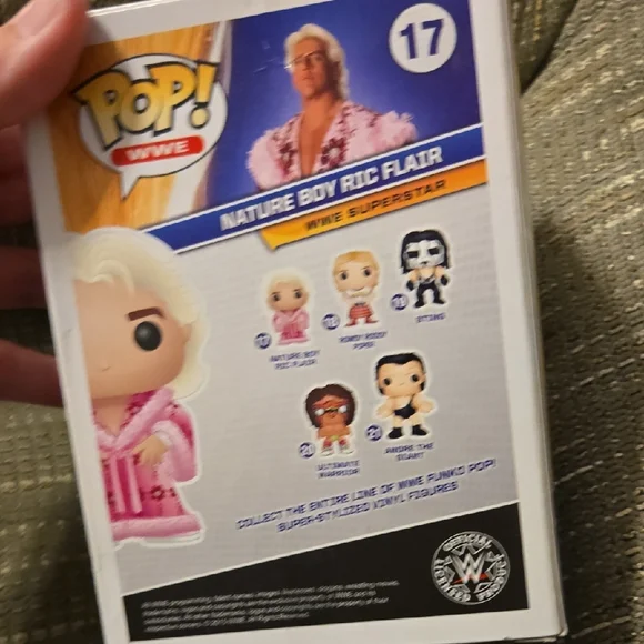 Funko WWE Ric Flair Vinyl Figure in Pink Robe Target Exclusive #17 - Picture 6 of 8